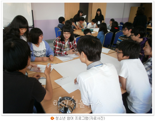 청소년 참여 프로그램(자료사진)