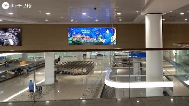 인천공항 1층 수하물 찾는 장소 