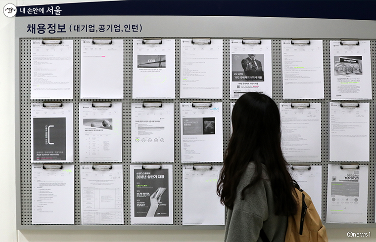 서울시는 고용절벽에 직면한 시민들에게 무급휴직 근로자 지원금, 고용장려금을 지원한다.