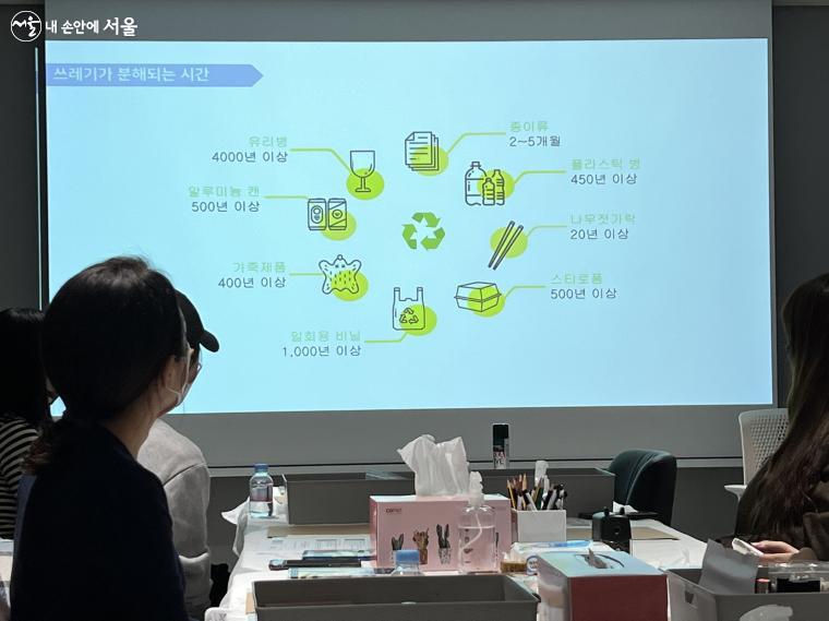 일상에서 사용하는 일회용품은 자연분해까지 오랜 시간이 필요하다. ⓒ박지영 