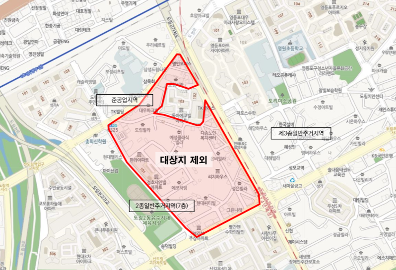 영등포구 도림동 247-48 일원(면적: 92,057㎡) - 2022년 하반기 선정