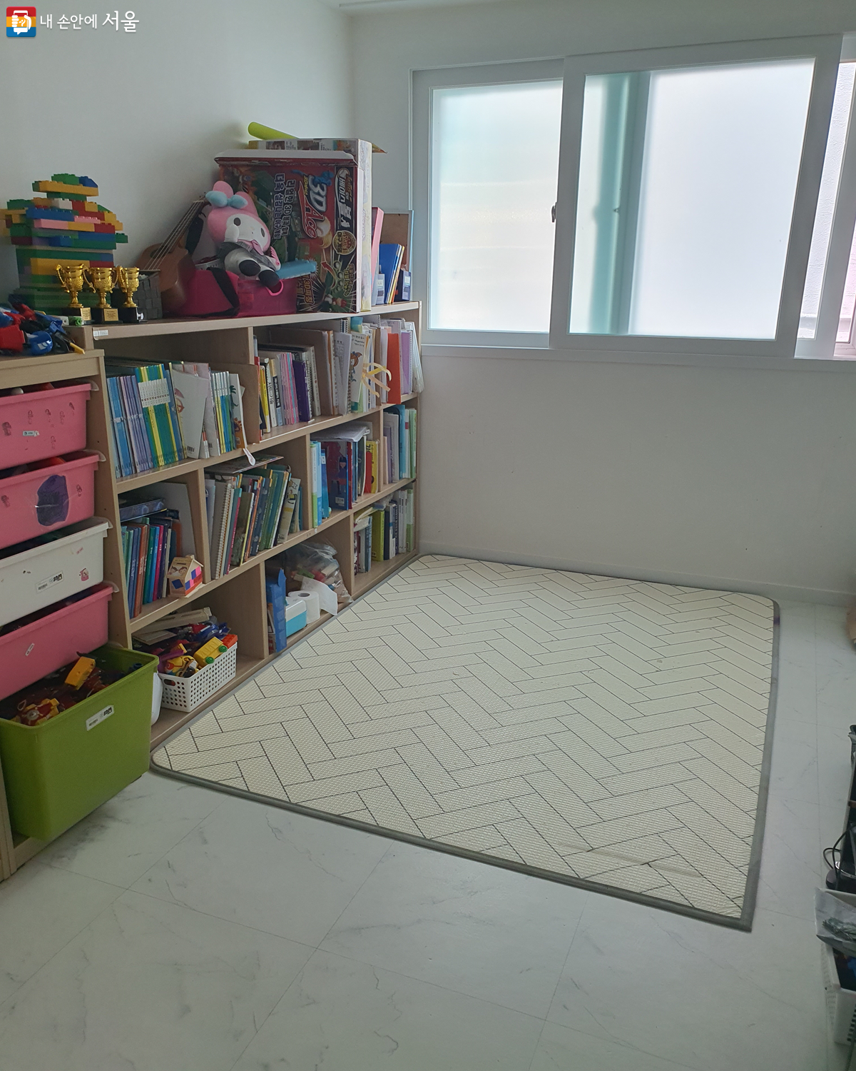서울형 가사서비스를 받고 깨끗해진 아이들 방 ©김지희