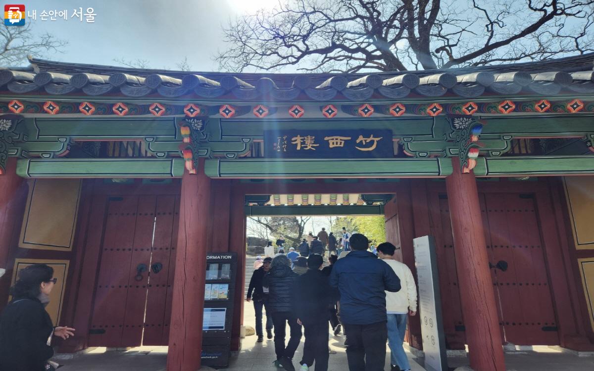 세 번째 방문한 관동별곡 속 절경은 삼척의 죽서루다. ⓒ윤혜숙