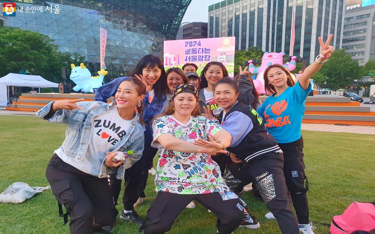 5월 한 달간 메인 운동은 줌바를 시작으로 서킷, K-POP 댄스, 러닝 등이 진행된다. ©엄윤주  