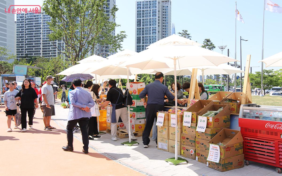 가락시장에서는 유통인들이 직접 판매하는 신선한 농수산물을 합리적인 가격에 만날 수 있는, 가치와 맛의 향연을 제공한다. ©이혜숙