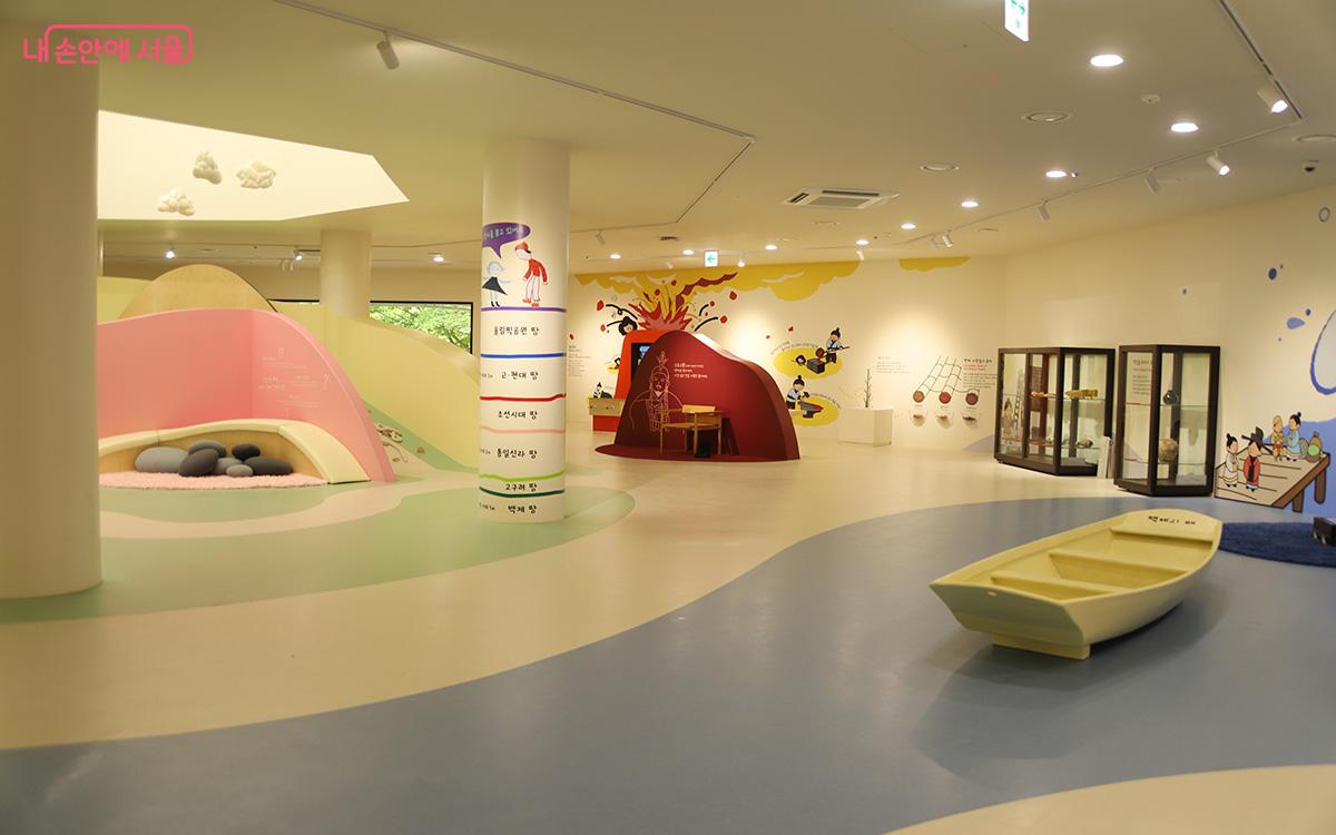 서울백제어린이박물관은 백제 이야기를 아이들 눈높이에서 쉽고 재미있게 풀어가고 있다. ©이혜숙