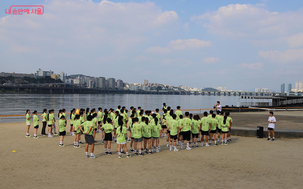 러닝에 참여한 대학생들은 다양한 경험을 하며, 건강한 라이프스타일을 유지할 수 있다. ©이혜숙 