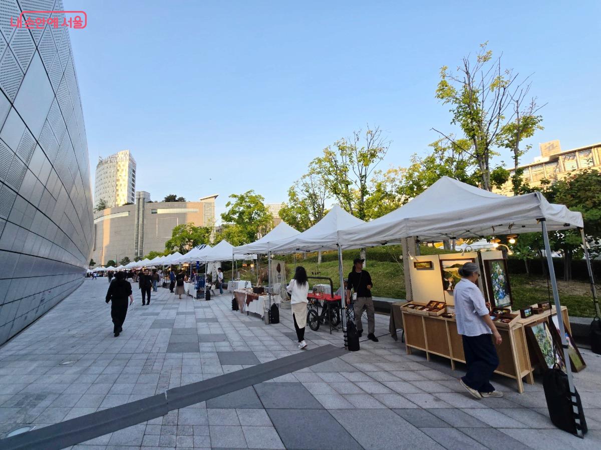 DDP 팔거리에서는 문호리마켓과 함께 다양한 제품을 구매할 수 있다. ⓒ김은주