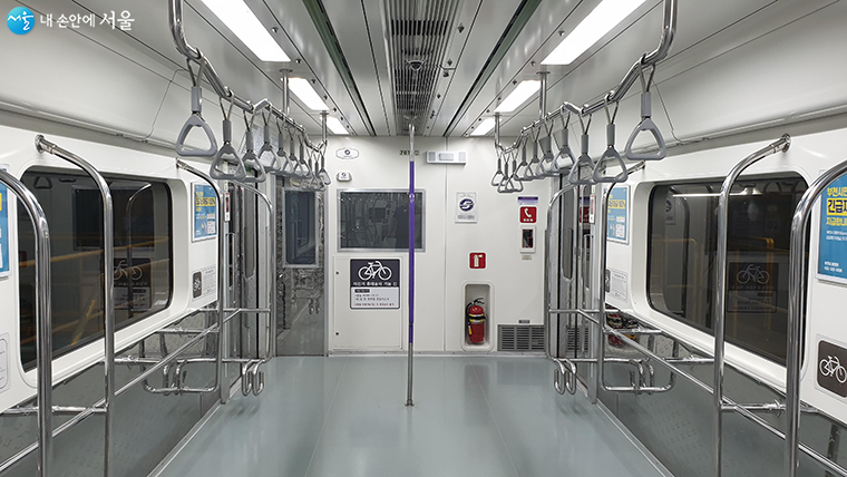 지하철 7호선 평일 자전거 휴대승차가 2020년 9월 시범운영에 이어 올해에도 상시 운영된다