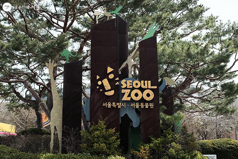 1984년 5월 1일 개장한 서울동물원 입구 ⓒ김아름