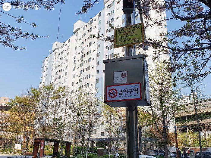 길음역 인근 아파트 공원 주변에서 연결되는 서울 와이파이