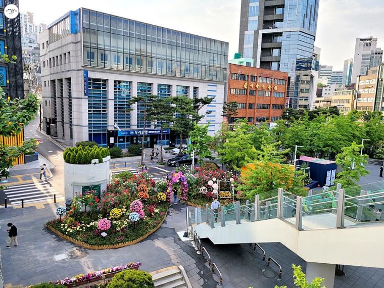 서울국제정원박람회가 열리는 만리동광장 전경 ⓒ이경애