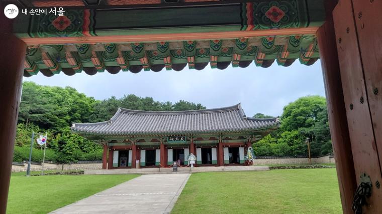 효창공원 의열사 모습