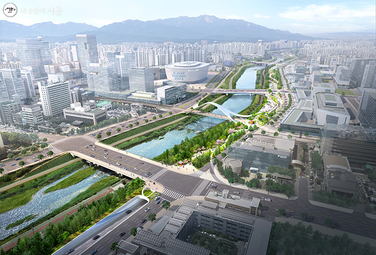 서울시는 2025년 중랑천 일대를 문화와 예술, 휴식이 있는 수변문화공간으로 조성한다. 