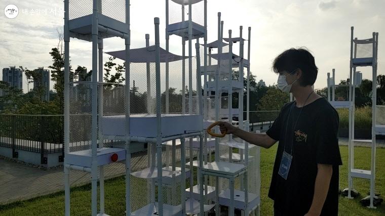미세먼지 저감 파빌리온을 만든 숭실대학교의 작품 ‘SUM’