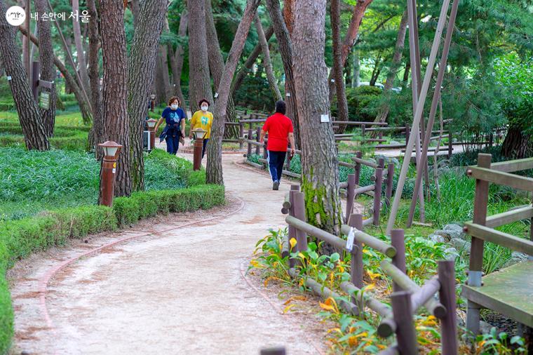 솔밭공원 산책로는 천천히 걸어도 30분 남짓 걸리는 짧은 코스이다 ⓒ문청야