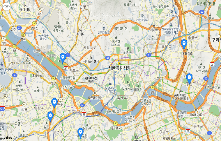 서울시 애견놀이터는 현재 7곳에서 운영되고 있다. 