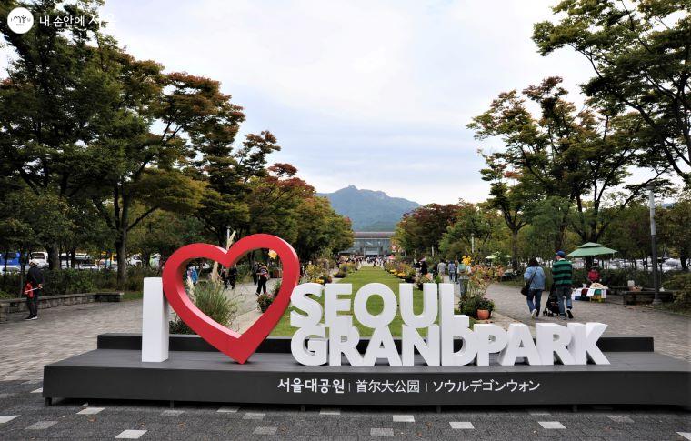 가을색으로 물들어가는 과천 서울대공원 ⓒ조수봉