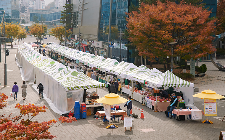 농수산물 직거래장터 2년 만에 다시 열린다!  최대 30% 할인 