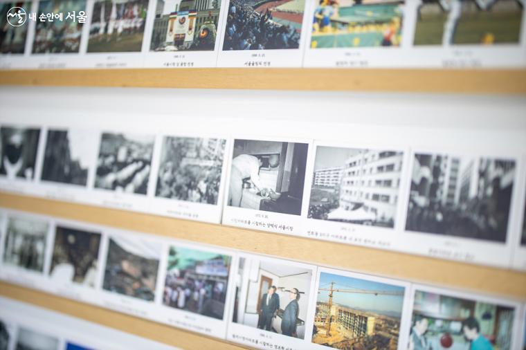 서울사진아카이브는 1950년대부터 1980년대까지 기록된 시정사진들이 전시되어 있다 ⓒ임중빈