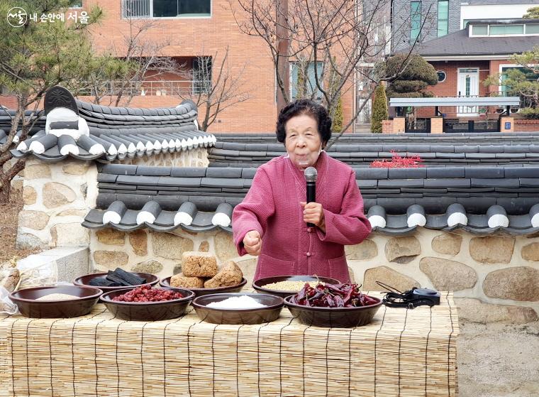 3대째 전통 장 내림솜씨를 이어온 조숙자 명인 