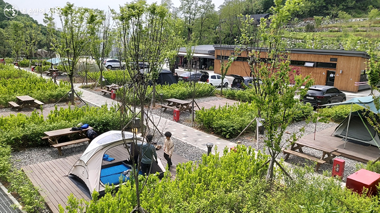 서울시가 늘어난 캠핑 수요에 따라 캠핑장을 신규·확대 조성한다. 사진은 천왕산 가족캠핑장