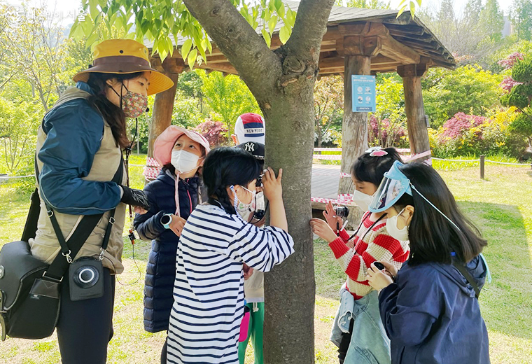 숲 해설 프로그램은 매주 수·금요일, 매월 2·4번째 주 토요일 개설되며 1시간 30분 정도 소요된다