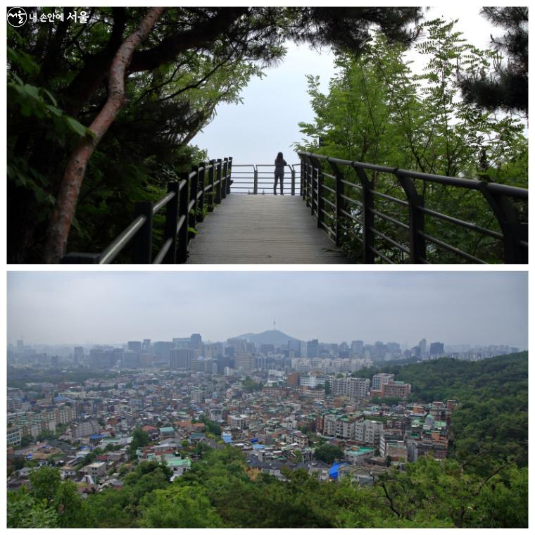 무무대는 서울 시내를 조망은 물론, 멋진 일출을 만날 수 있는 근사한 장소다.