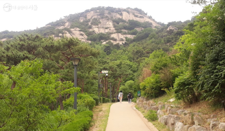 인왕산자락길에는 수성동계곡과 문학관, 한옥도서관도 자리하고 있어 문학의 향기까지 더할 수 있다.