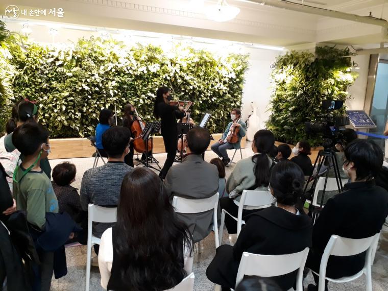 서울도서관에서 열린 클래식공연 '10월의 어느 멋진 클래식' 
