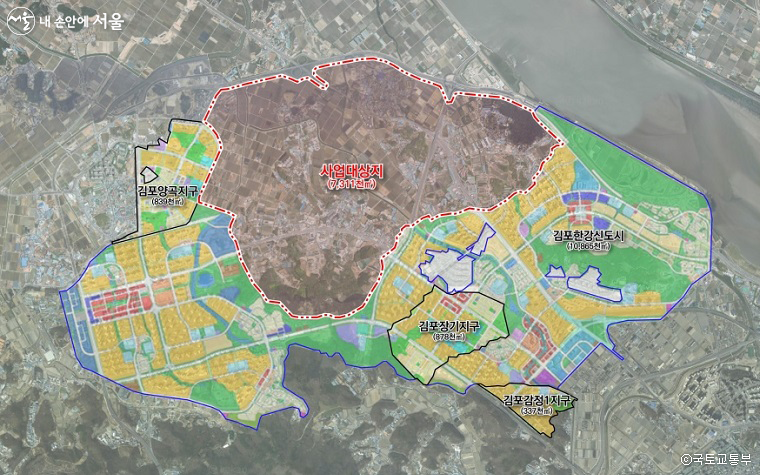 김포한강2 콤팩트시티 위치 ©국토교통부