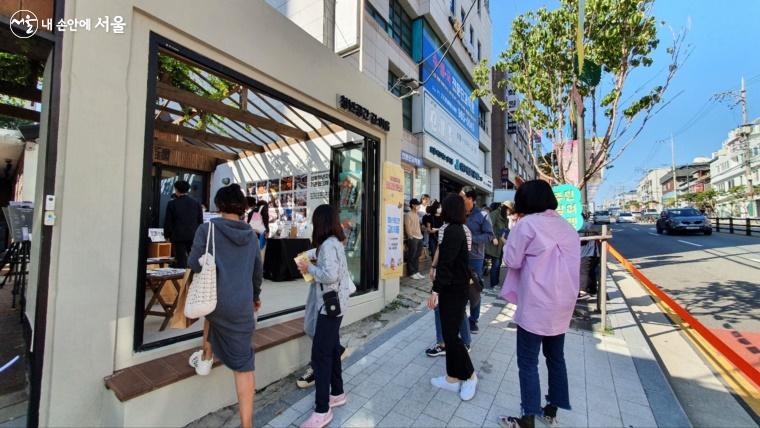 길음청년창업거리에 조성된 다양한 청년공간