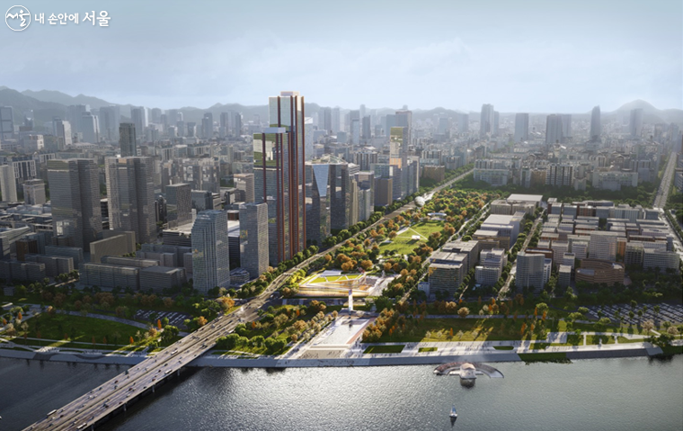 서울시는 여의도공원을 수변 국제금융 도심에 맞는 세계적 수준의 도심문화공원으로 리모델링한다.