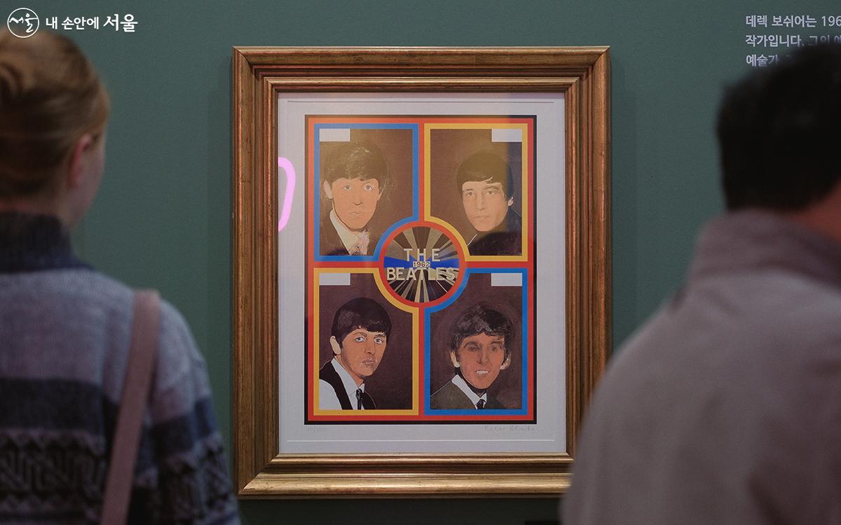 피터 블레이크(Peter Blake)의 <더 비틀즈(The Beatles), 1967, 스크린프린트> (사진 ⓒ김아름)