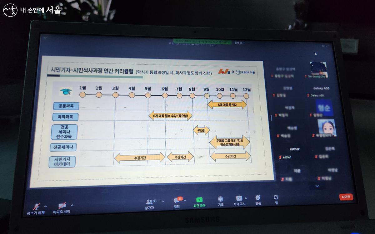 시민기자-시민석사 과정은 5월부터 12월까지 진행된다. ⓒ김미선