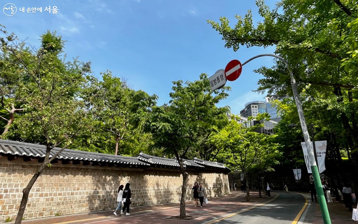 서울시립미술관에서 조금만 내려오면 정동길을 산책할 수 있다. ⓒ유지선