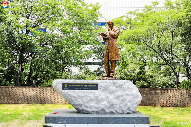 '배재학당'의 최초 설립자이자, 미국에서 온 선교사 아펜젤러