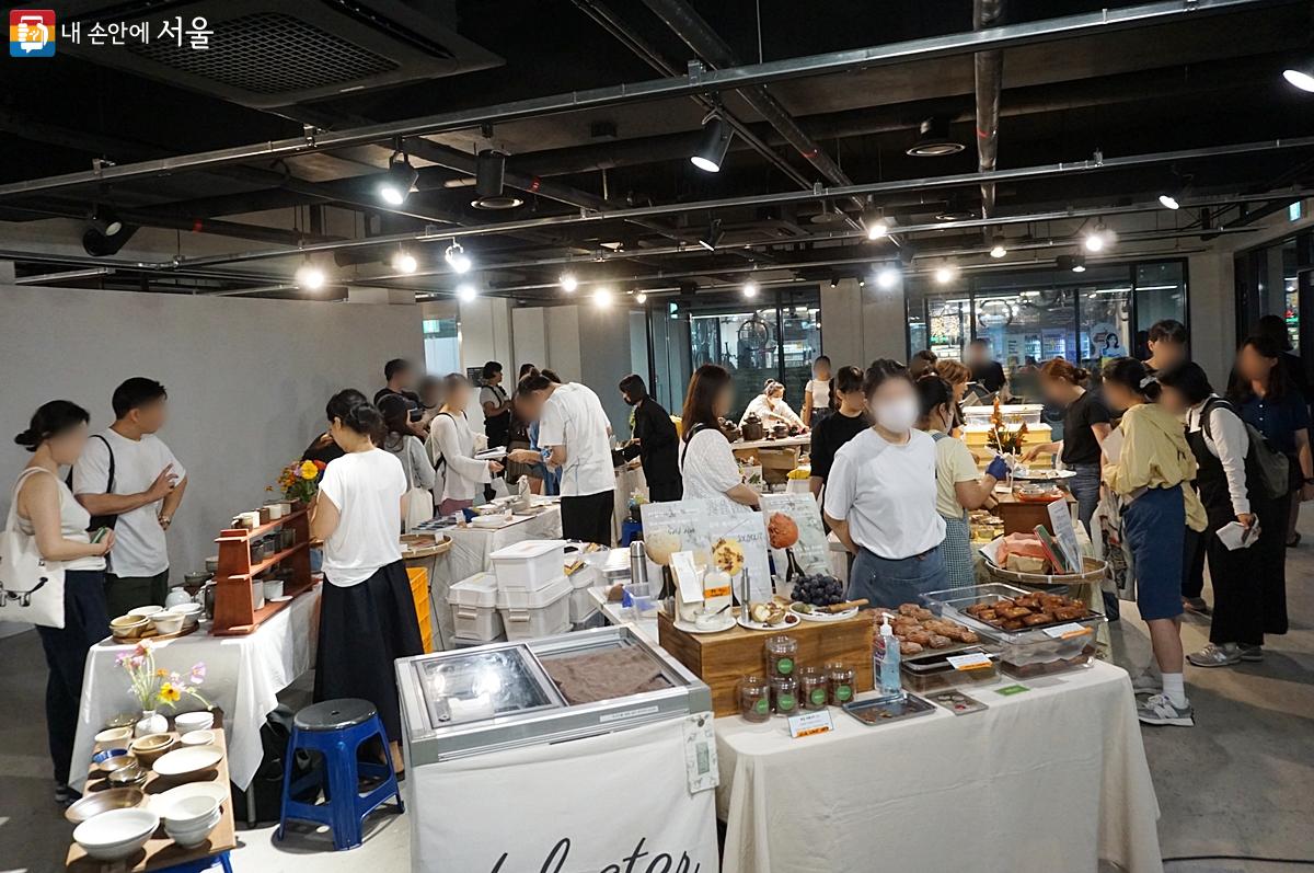 서울미식마켓이 열린 행사장 ©김윤경