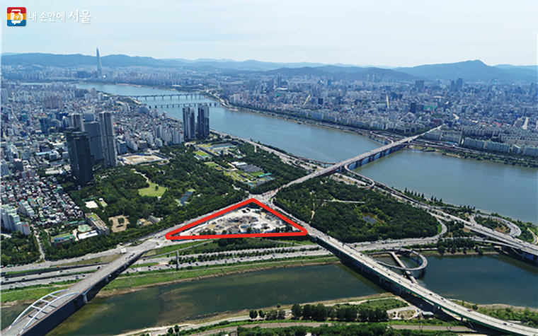 서울시는 삼표레미콘 부지를 시민을 위한 문화·여가활동 공간으로 조성해 임시 개방한다.