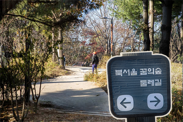 1시간 코스로 딱! '북서울꿈의숲 둘레길' 4.4㎞ 즐겨볼까~