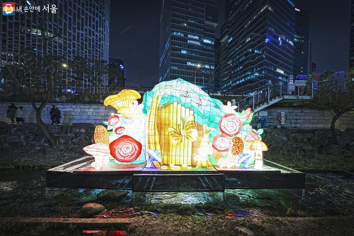 '2023 서울빛초롱축제'에 참여한 작품들 ©김주연