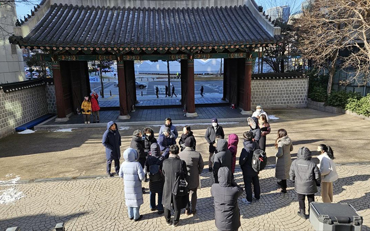 역사 공부에 딱! 단장 끝내고 걷기 좋아진 '환구단 가는 길'