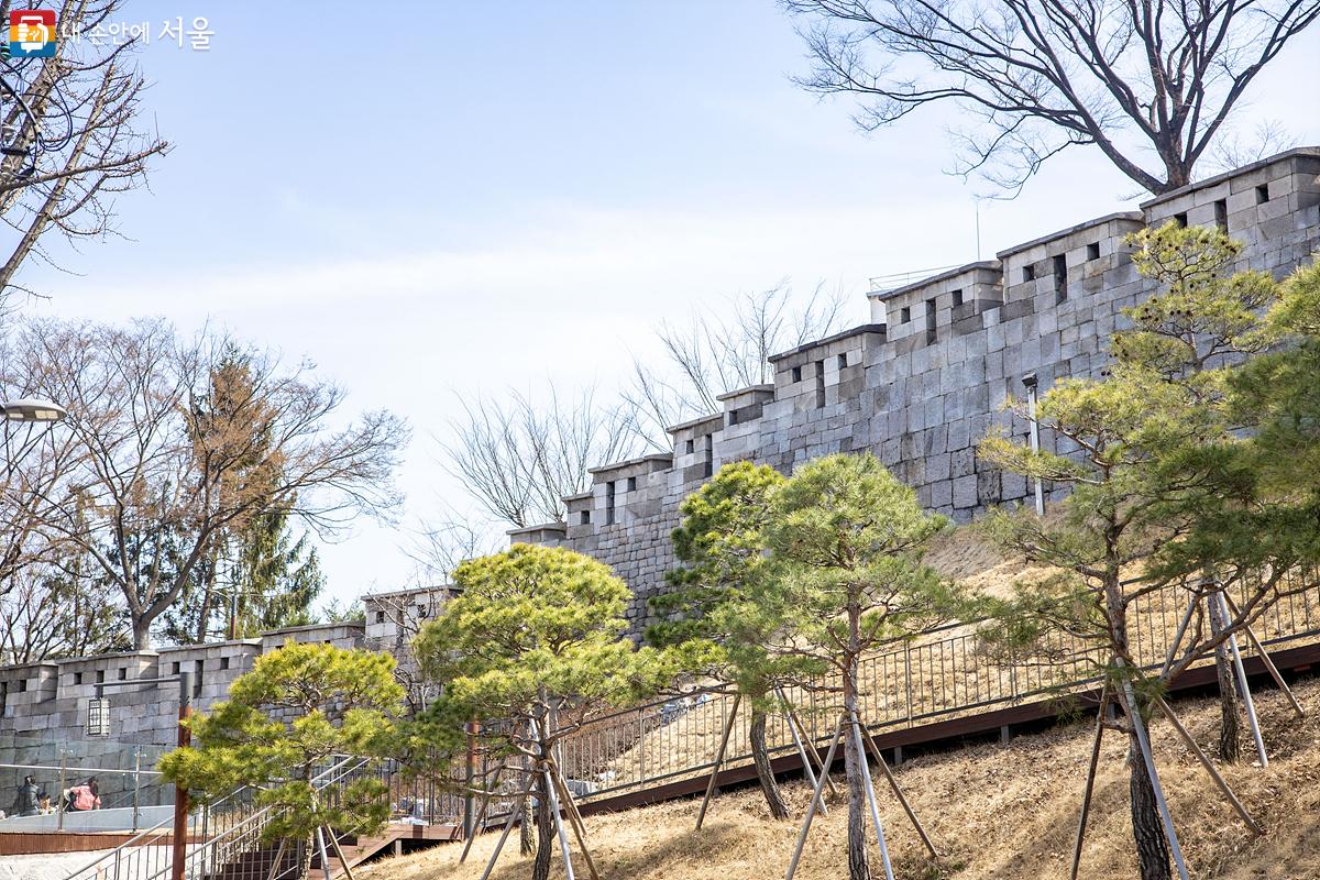 따뜻한 봄을 맞아 성북구의 대표 도보 여행 명소인 '서울한양도성'이 주목받고 있다. ⓒ임중빈