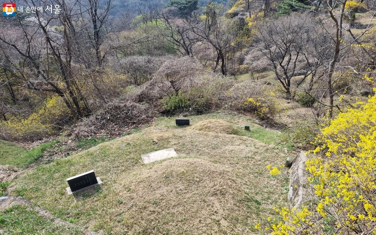 나라를 위해 헌신하신 여러 인사들이 망우역사문화공원에 잠들어 있다. Ⓒ최현우