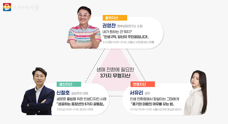 ‘2024 상반기 명사특강’이 5월 10일부터 13일까지 운영된다.