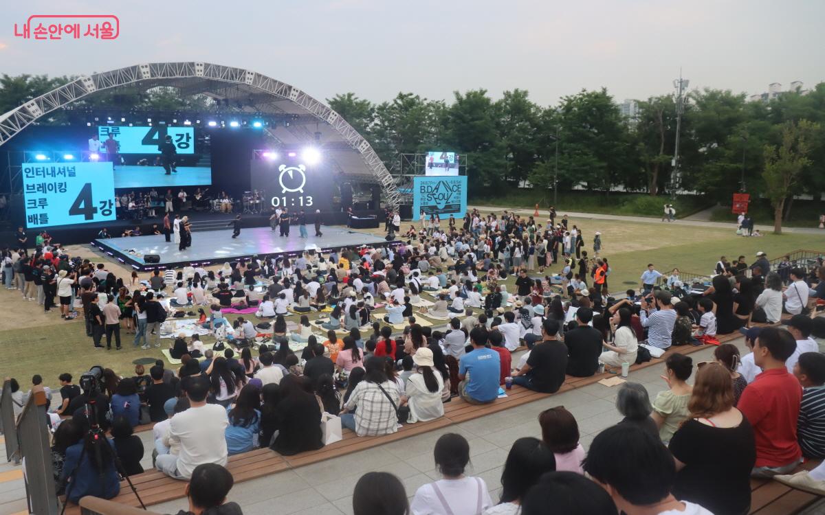 지난 7일과 8일, 노들섬에서 서울비댄스페스티벌이 열렸다. ⓒ조송연