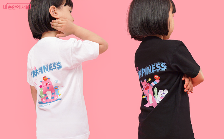 서울디자인재단 해치 아동용 티셔츠