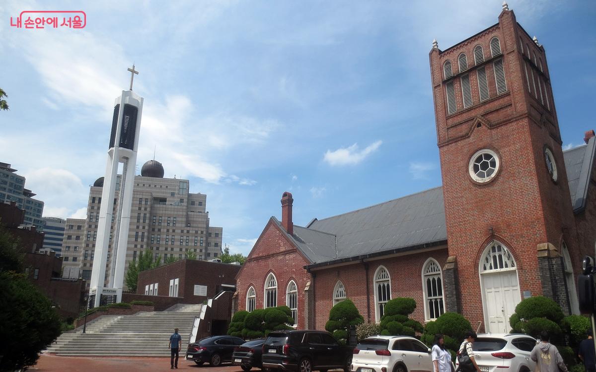 정동제일교회는 미국 선교사 아펜젤러가 1885년에 설립한 한국 개신교 최초의 교회다. ©박칠성