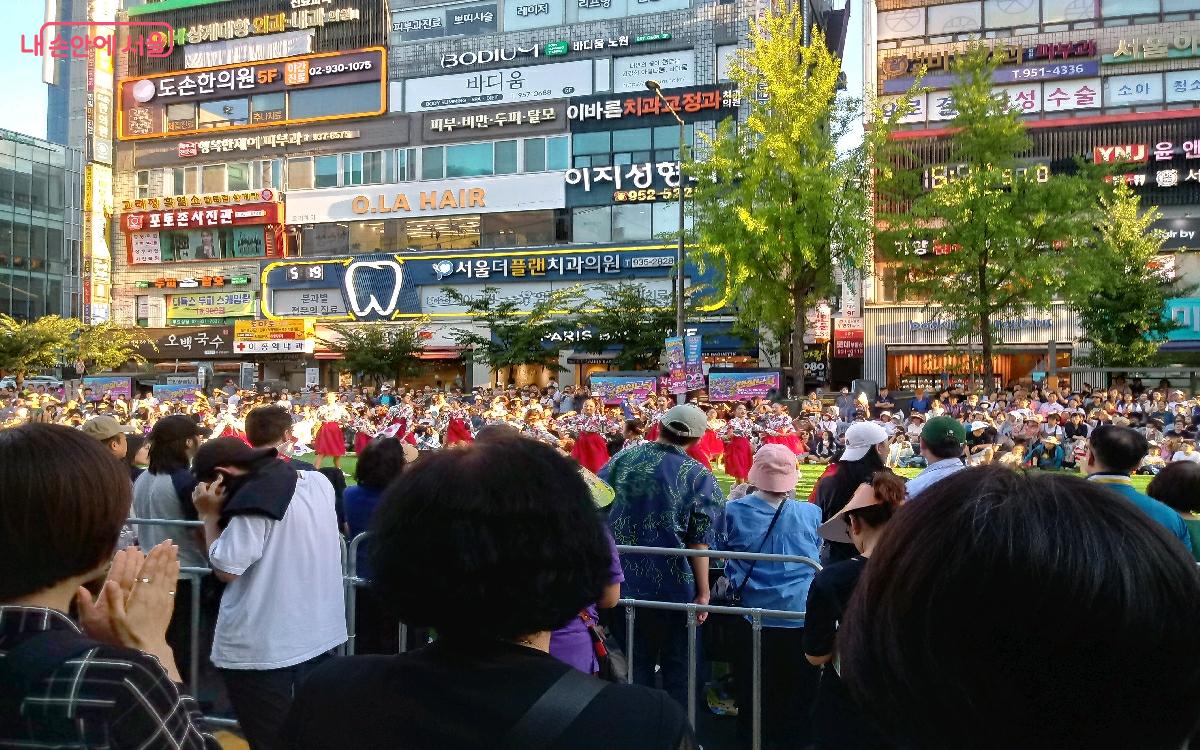 지난 주말 노해로 일대에서 ‘2024 댄싱노원 거리 페스티벌’이 열렸다. ©김영주