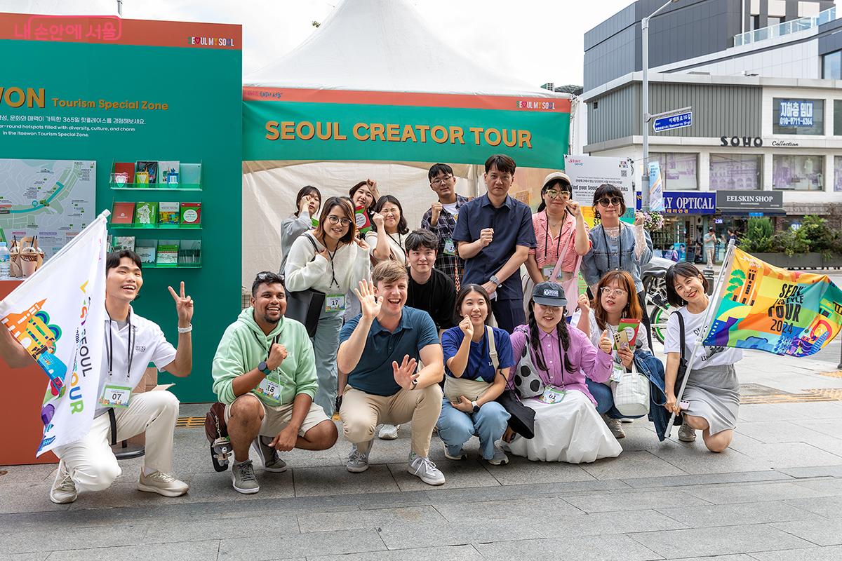 국내외 관광객에게 문화 향유의 기회를 제공하는 이번 프로그램을 통해 이태원의 매력을 체험했다. ©문청야